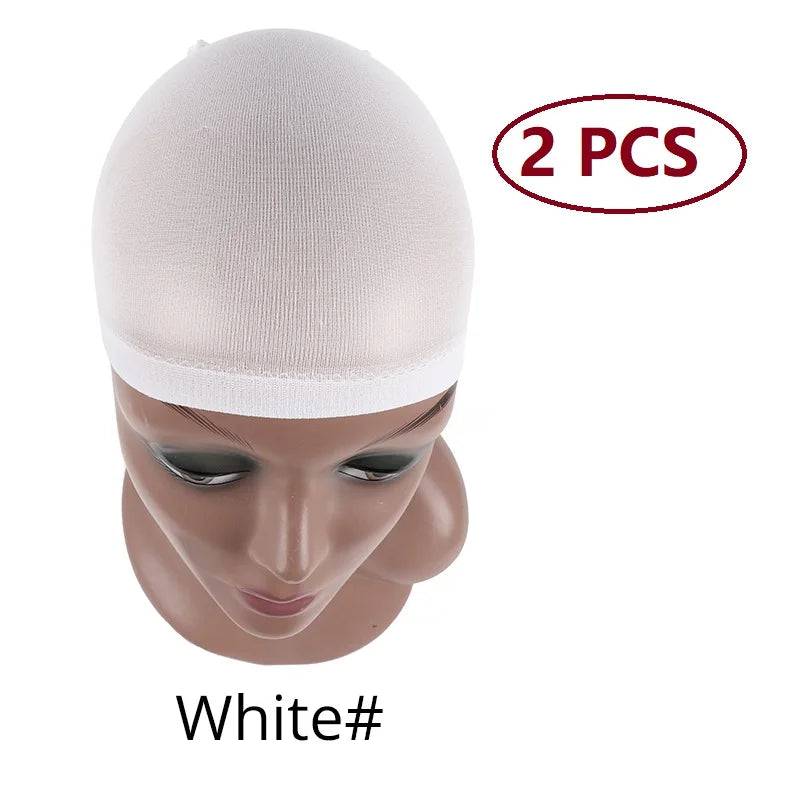 Nunify Bonnet Wig Hair Wig Cap Blonde Stocking Liner Snood Mesh Stretch Nude Beige Use And Easily Anne Glueless Dome Hair Cap