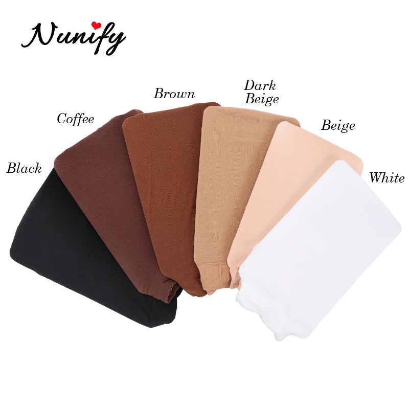 Nunify Bonnet Wig Hair Wig Cap Blonde Stocking Liner Snood Mesh Stretch Nude Beige Use And Easily Anne Glueless Dome Hair Cap