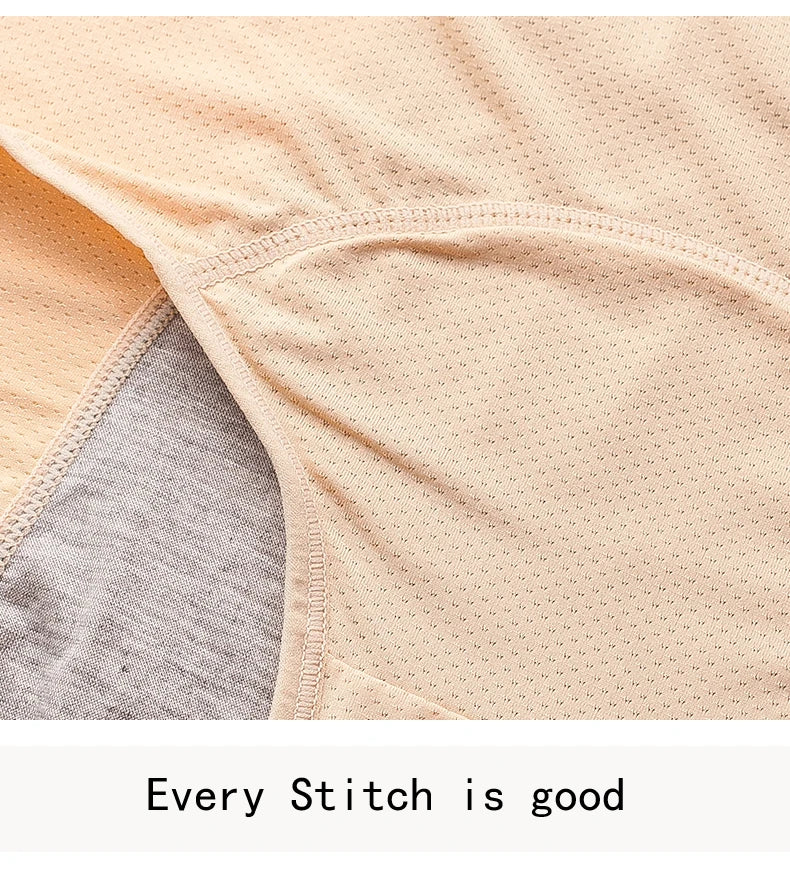 Culotte menstruelle anti-fuites taille haute – Grande taille, respirante, imperméable (L à 8XL)