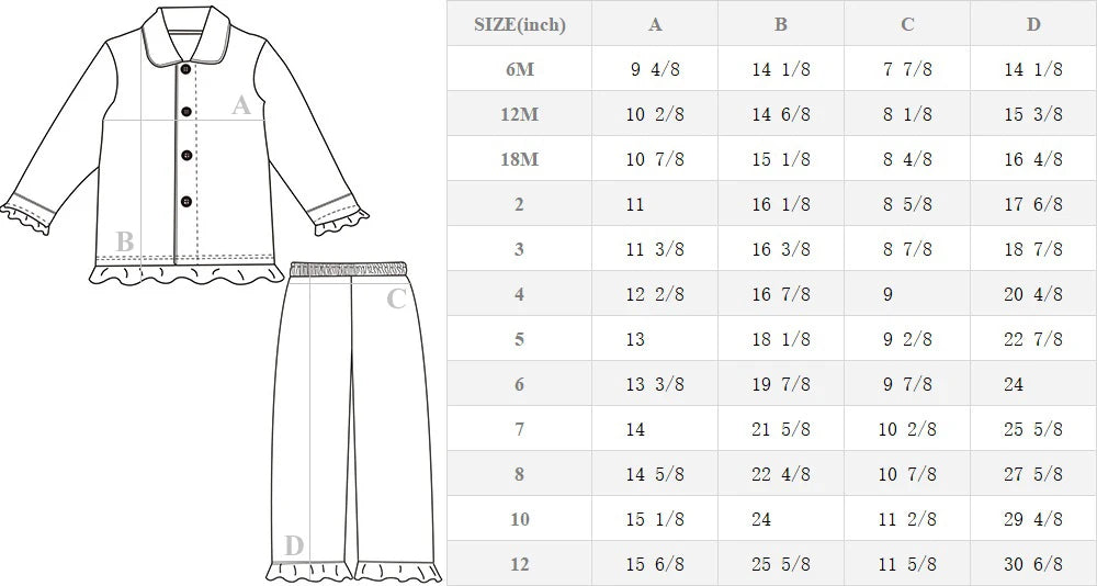 Flanelle Noël Famille Tenues Assortis Garçons Et Filles Pyjamas À Volants Blanc Dentelle Rouge À Manches Longues Bébé Bouton Enfants Pyjamas Ensembles