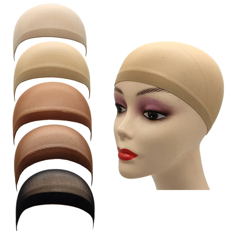 Bonnets de Perruque en Nylon Ventilé – Filet Extensible Ultra-Fin Respirant | Lot de 1, 6 ou 12
