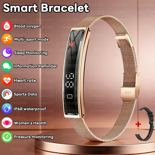 Bracelet Connecté Sport ChiBear 2026 – Suivi Santé, Cardio, SpO2, IP68 – Femme & Homme