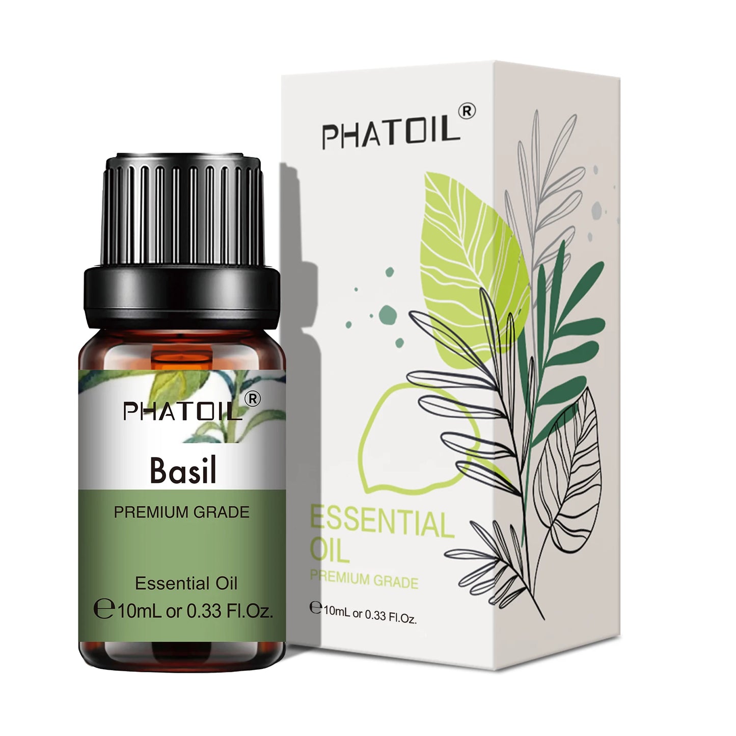Huile essentielle pure 10ml – Aromathérapie, diffuseur, humidificateur (30 parfums au choix)