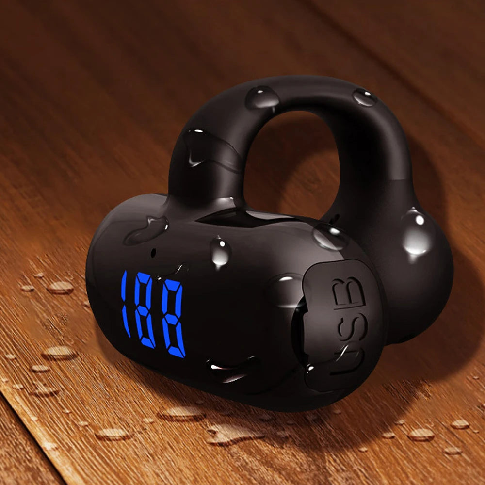 F20 Bone Conduction Bluetooth 5.3 Earphone Long Standby Wireless Open Headset Bluetooth Headphones Sports MP3 Earbuds 88 Hours