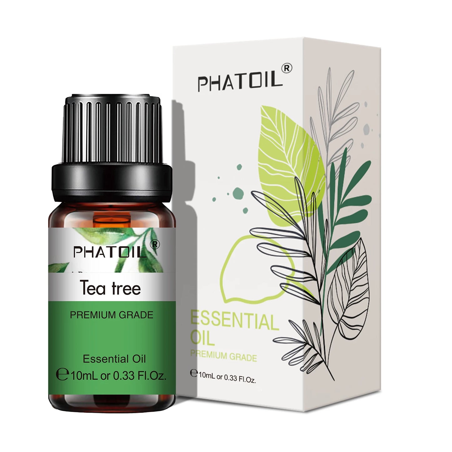 Huile essentielle pure 10ml – Aromathérapie, diffuseur, humidificateur (30 parfums au choix)