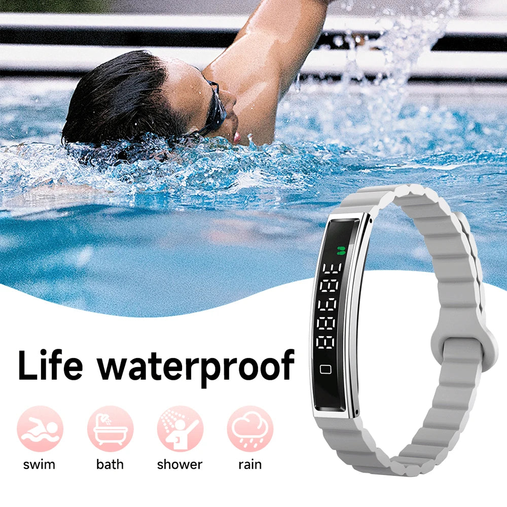 Bracelet Connecté Sport ChiBear 2026 – Suivi Santé, Cardio, SpO2, IP68 – Femme & Homme