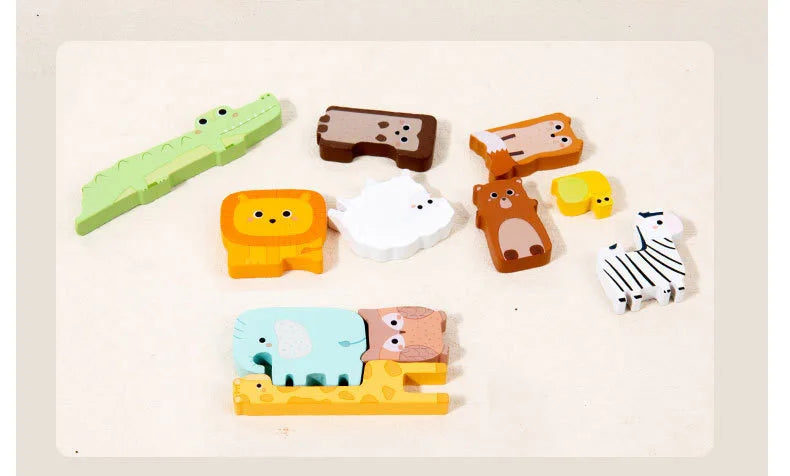Tableau d'Éveil Montessori en Bois – Formes, Chiffres & Jeu de Pêche
