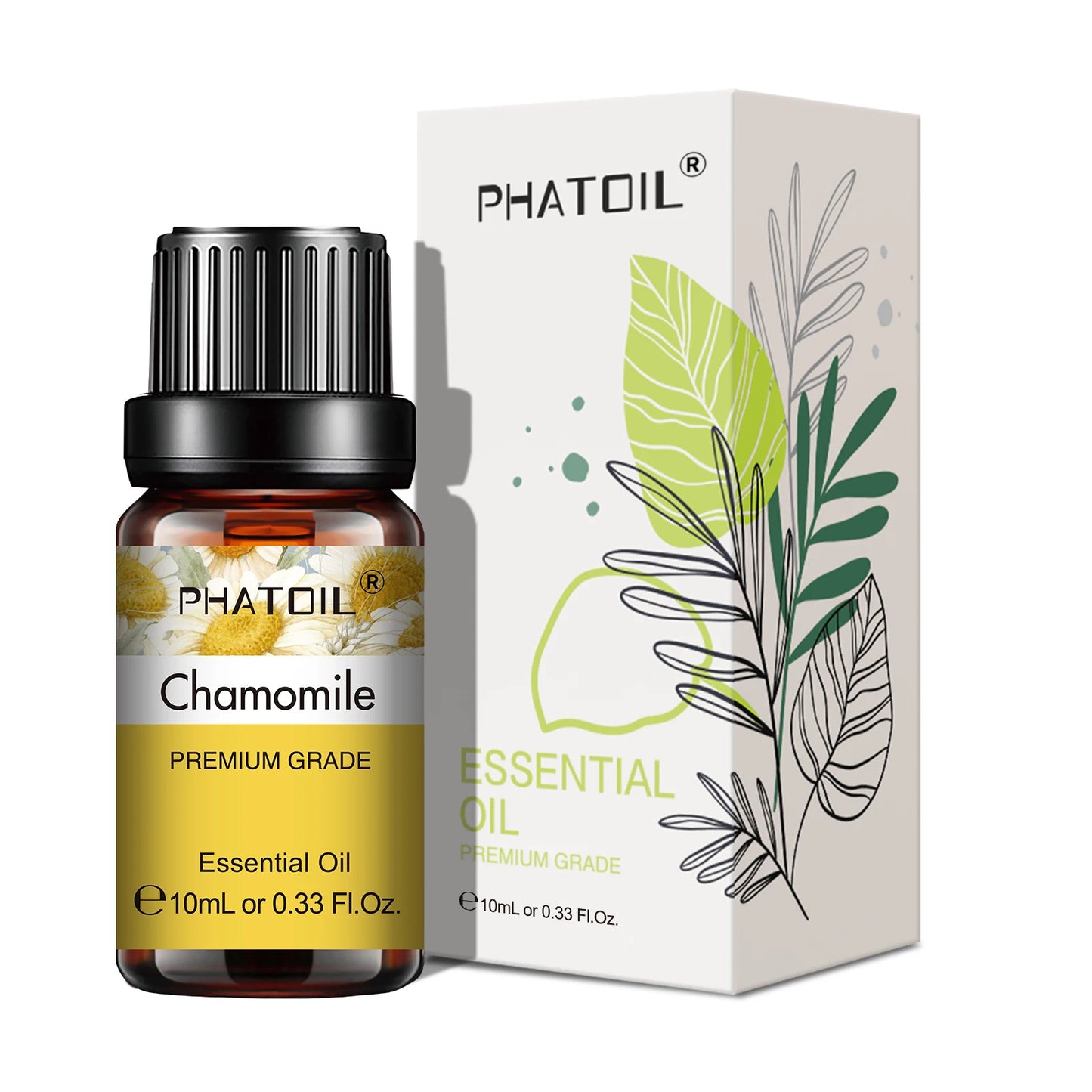 Huile essentielle pure 10ml – Aromathérapie, diffuseur, humidificateur (30 parfums au choix)
