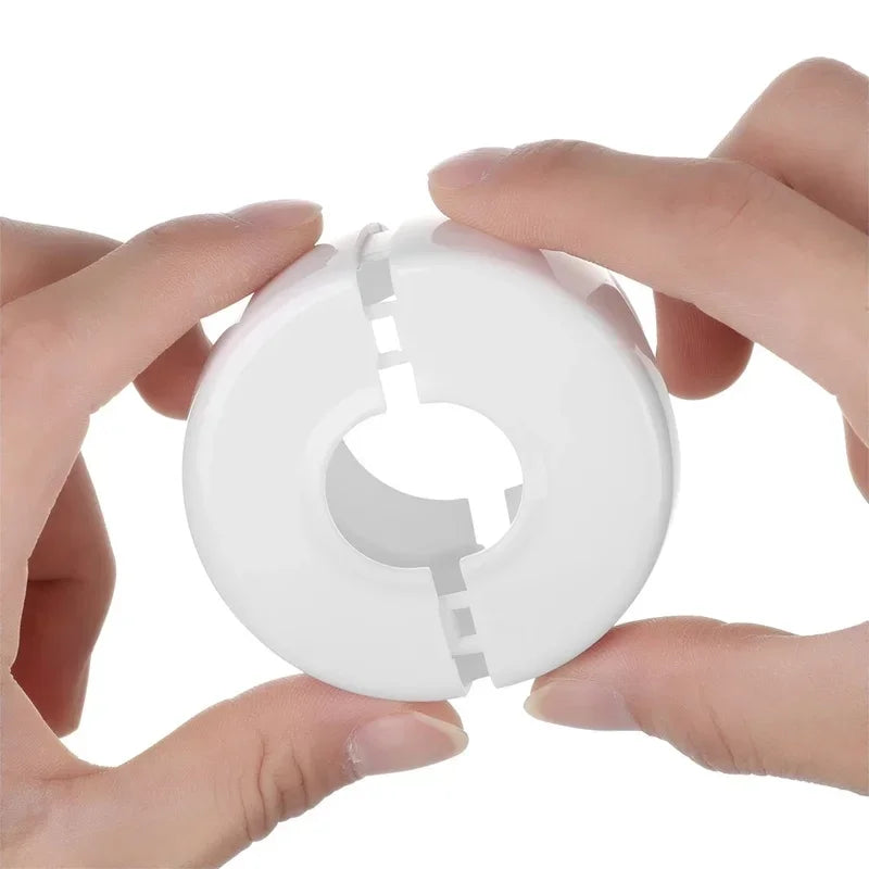 Cache-poignée de porte sécurité bébé – Protecteur anti-collision rond, blanc