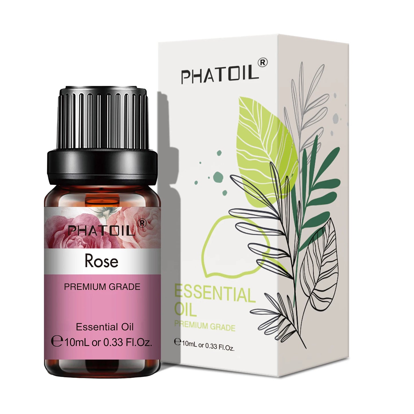 Huile essentielle pure 10ml – Aromathérapie, diffuseur, humidificateur (30 parfums au choix)