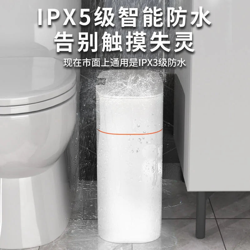Poubelle Intelligente 16L – Capteur Automatique, Couvercle Sans Contact | Cuisine, Salle de Bain
