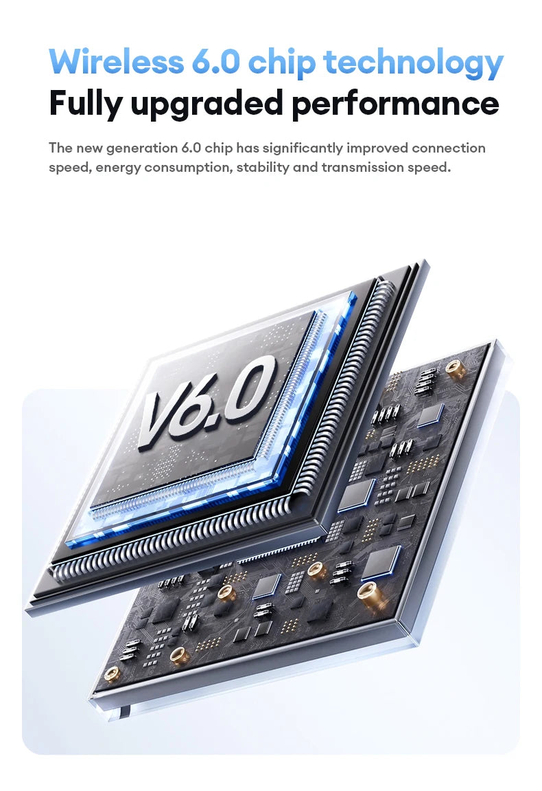Lenovo LE209 – Écouteurs TWS Bluetooth 6.0, Réduction de Bruit ANC, HiFi, 30h d’Autonomie