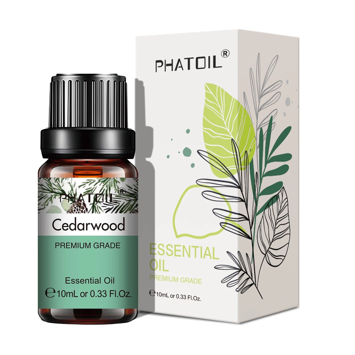Huile essentielle pure 10ml – Aromathérapie, diffuseur, humidificateur (30 parfums au choix)