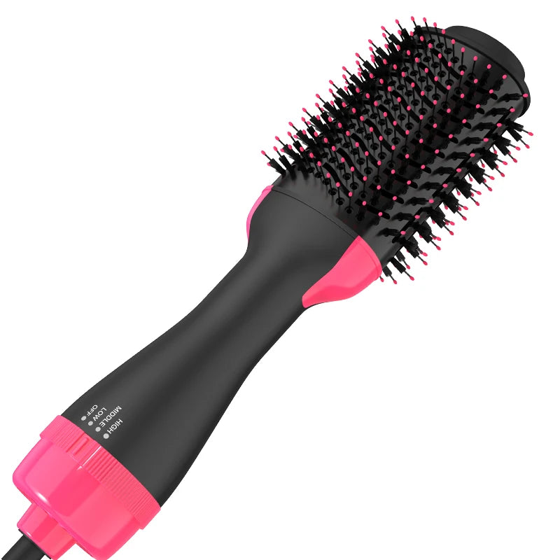 LISAPRO 2 en 1 une étape sèche-cheveux et volumateur lisseur brosse à Air chaud bigoudi beauté et santé coiffage