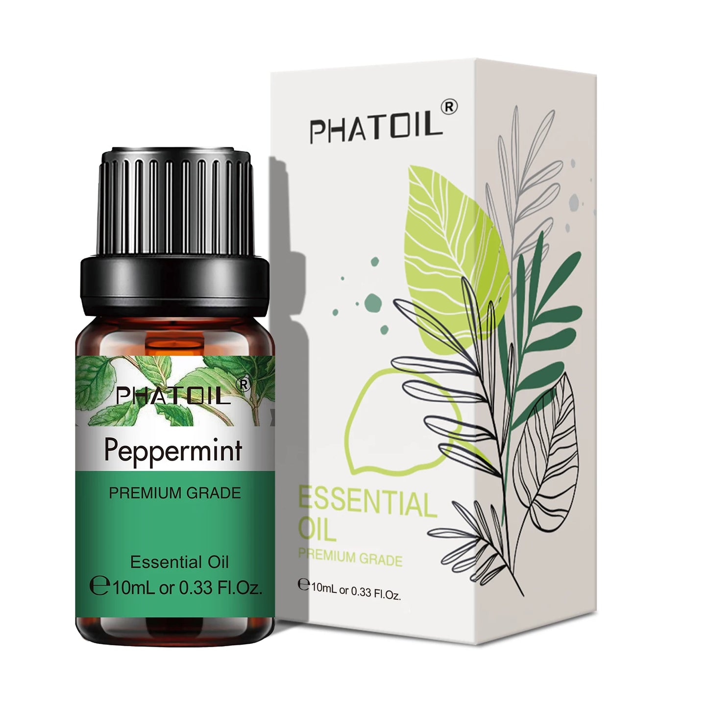 Huile essentielle pure 10ml – Aromathérapie, diffuseur, humidificateur (30 parfums au choix)
