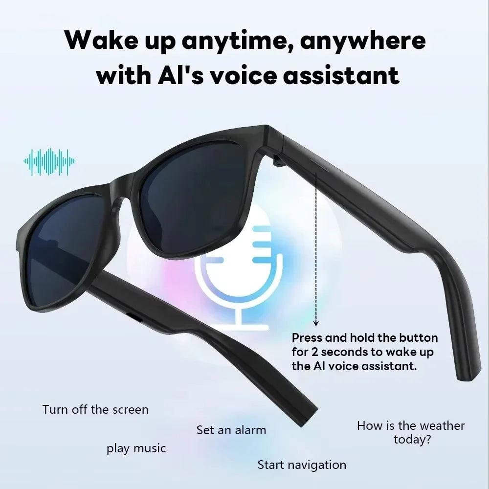Lunettes Intelligentes Xiaomi MIJIA D11 – Bluetooth 5.4, IA, Caméra 8K, Appels & Musique Mains Libres