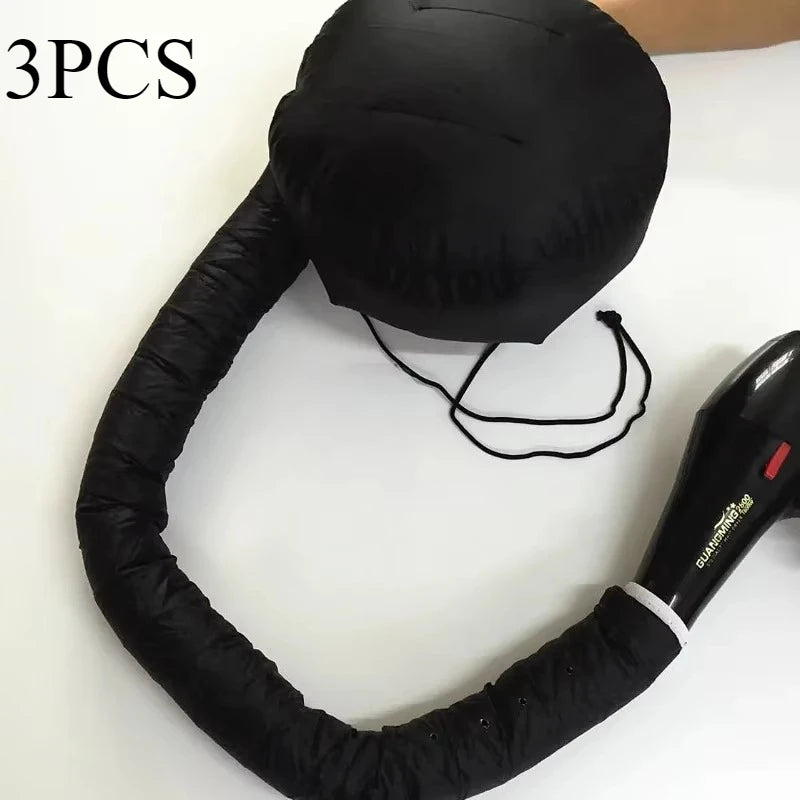 Bonnet Séchoir Portable – Soin Vapeur, Séchage Rapide & Diffuseur Capillaire