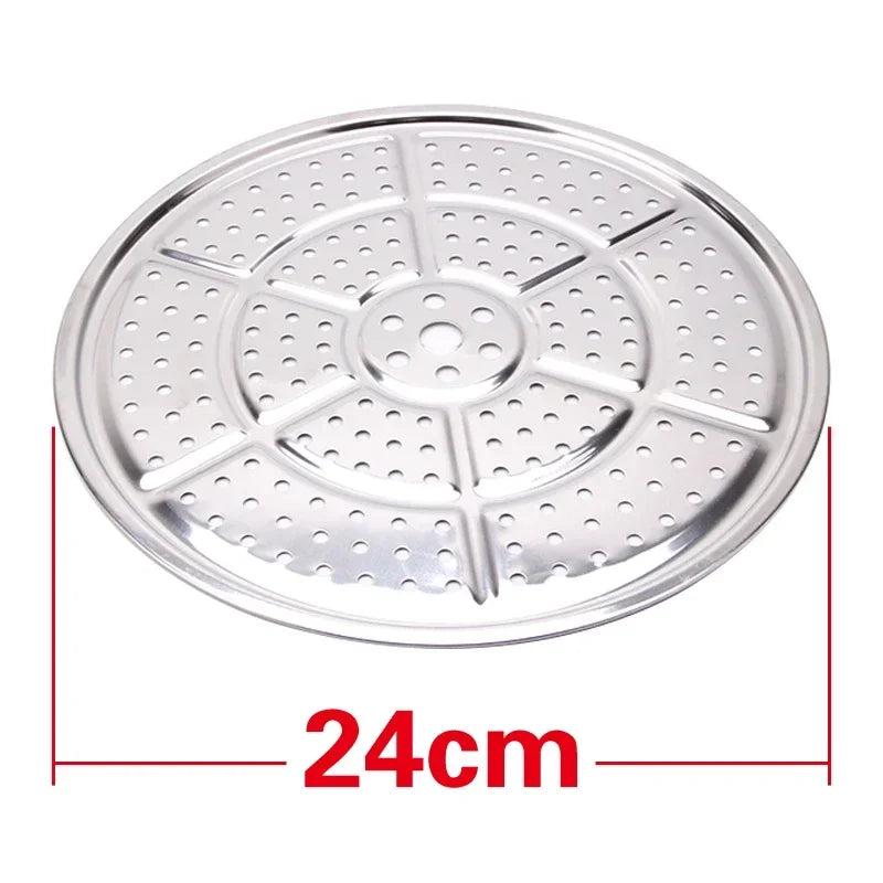 Grille vapeur en acier inoxydable – Autocuiseur, conserves et cuisson (18 tailles : 18 à 50 cm)