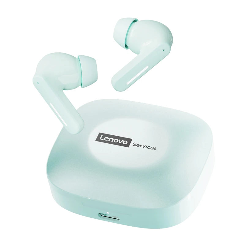 Lenovo LE209 – Écouteurs TWS Bluetooth 6.0, Réduction de Bruit ANC, HiFi, 30h d’Autonomie