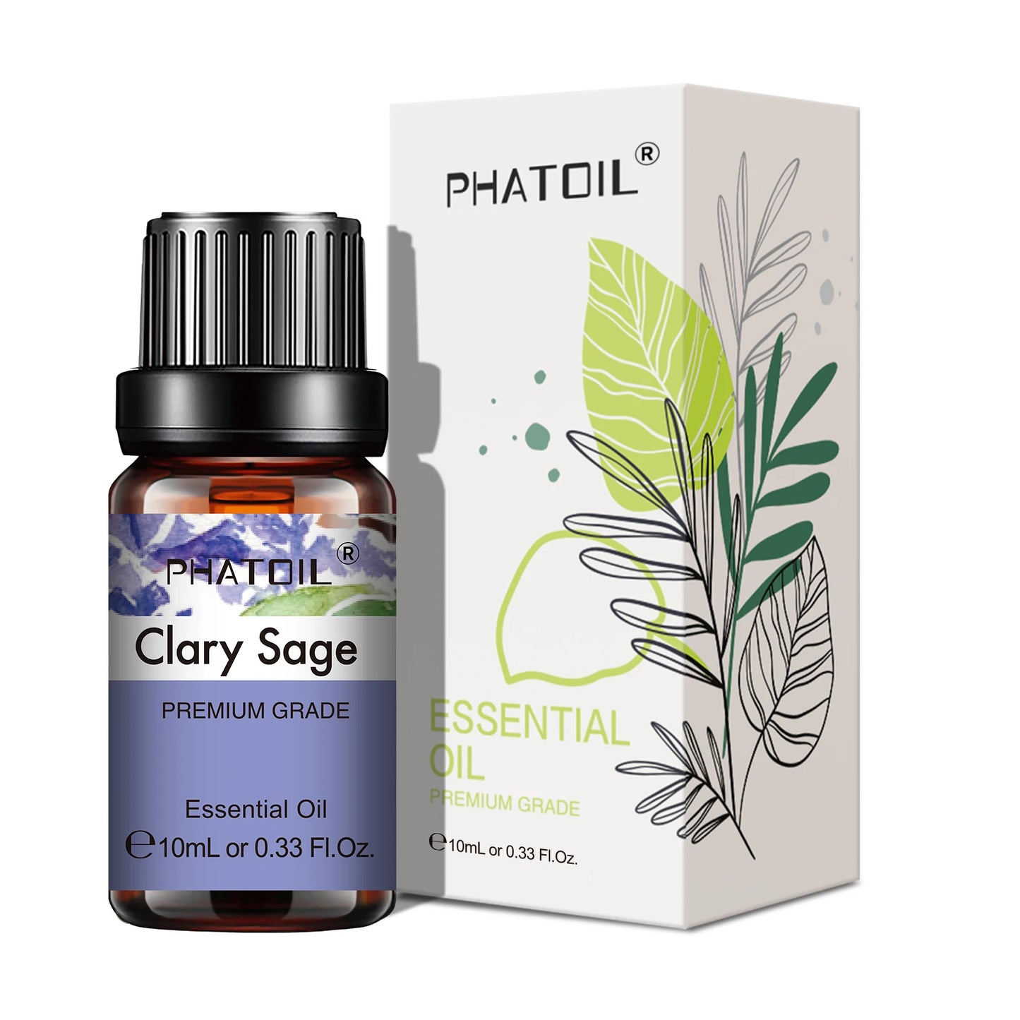Huile essentielle pure 10ml – Aromathérapie, diffuseur, humidificateur (30 parfums au choix)