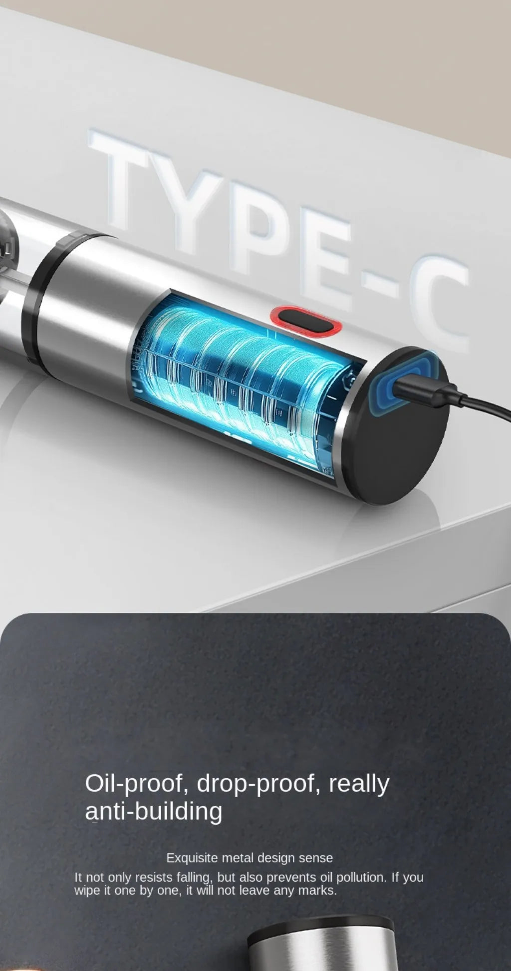 Moulin à Sel & Poivre Électrique Automatique Rechargeable – Mouture Ajustable, 1 ou 2 pièces