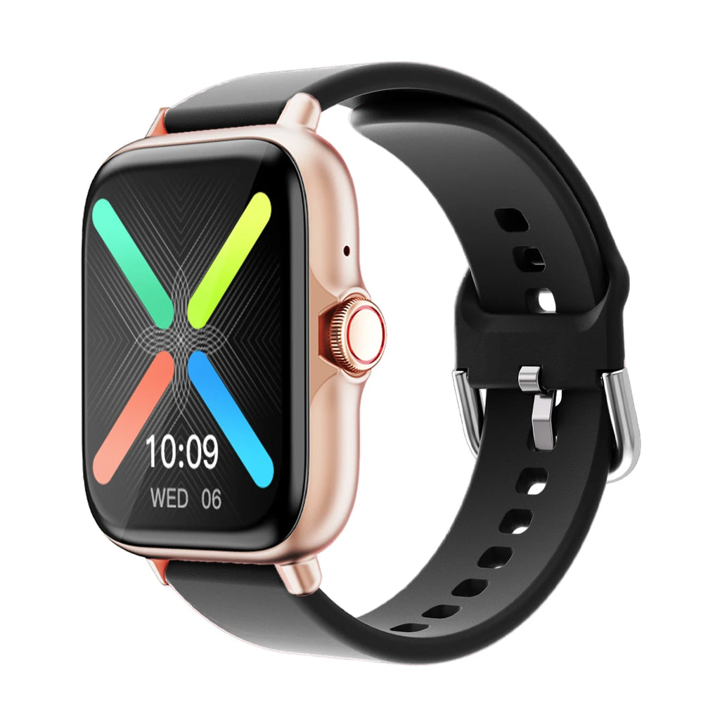 Montre Connectée 1,83" — Étanche, Appels, Surveillance du Sommeil, Podomètre