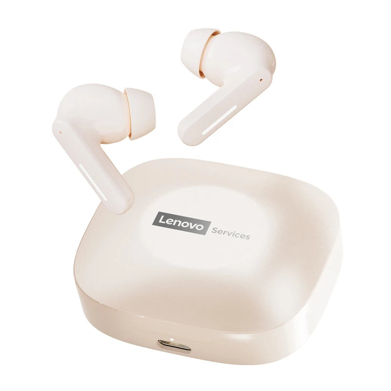 Lenovo LE209 – Écouteurs TWS Bluetooth 6.0, Réduction de Bruit ANC, HiFi, 30h d’Autonomie