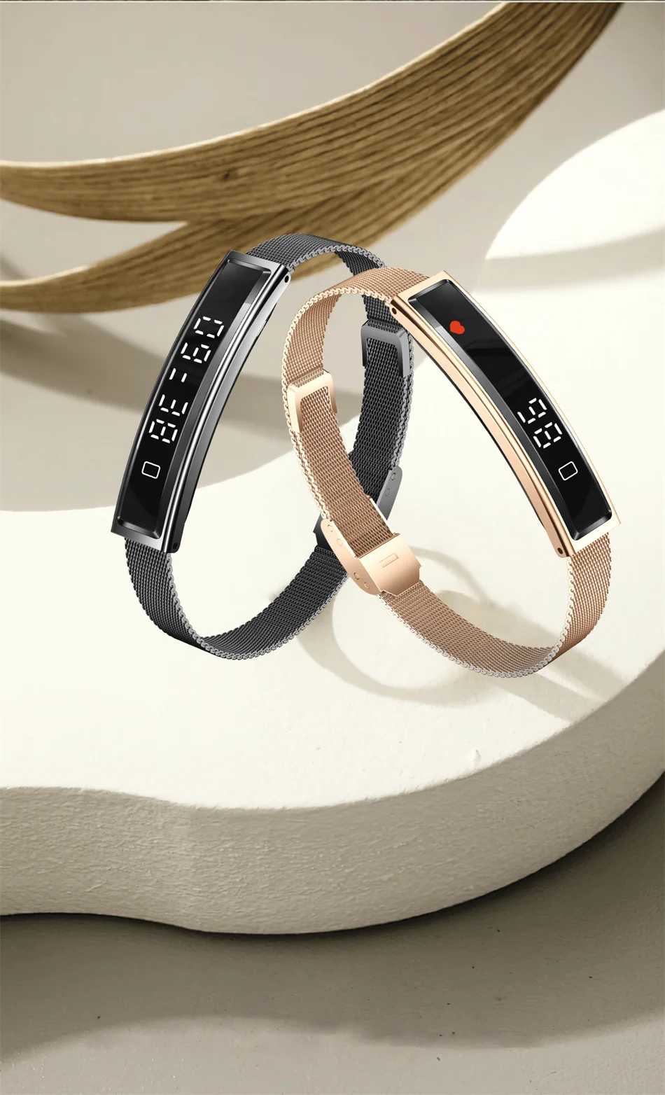 Bracelet Connecté Sport ChiBear 2026 – Suivi Santé, Cardio, SpO2, IP68 – Femme & Homme