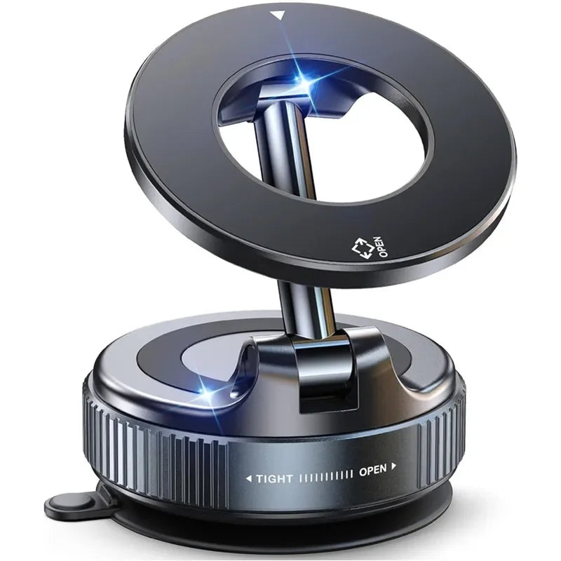 Support Magnétique Téléphone Voiture – Ventouse, Rotation 360°, Universel