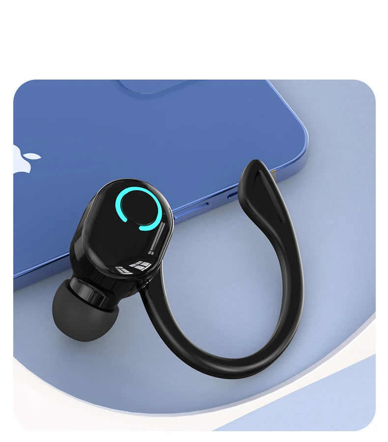 Oreillette Bluetooth 5.2 Sans Fil VAORLO S10 – HiFi Bass, Réduction de Bruit, Micro HD, Waterproof