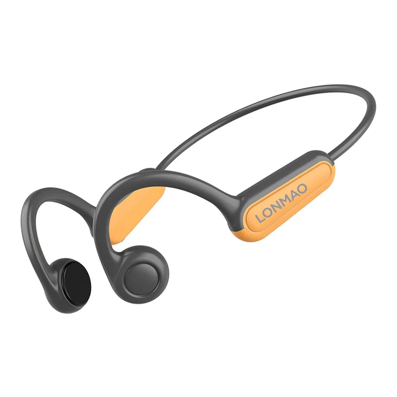 B8 True Bone Conduction Earphones Bluetooth 5.3 Sports Wireless Headphones Ear Hook IPX5 Waterproof Headset for Running Driving