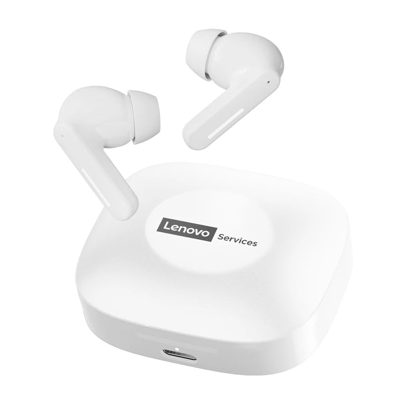 Lenovo LE209 – Écouteurs TWS Bluetooth 6.0, Réduction de Bruit ANC, HiFi, 30h d’Autonomie