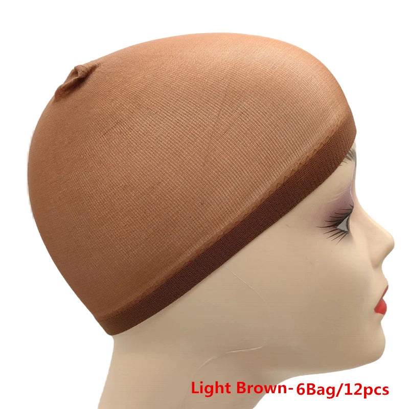 Bonnets de Perruque en Nylon Ventilé – Filet Extensible Ultra-Fin Respirant | Lot de 1, 6 ou 12
