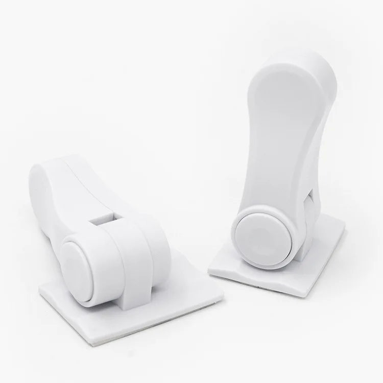 Verrou de sécurité bébé pour poignée de porte – Rotation 180°, adhésif, multifonction