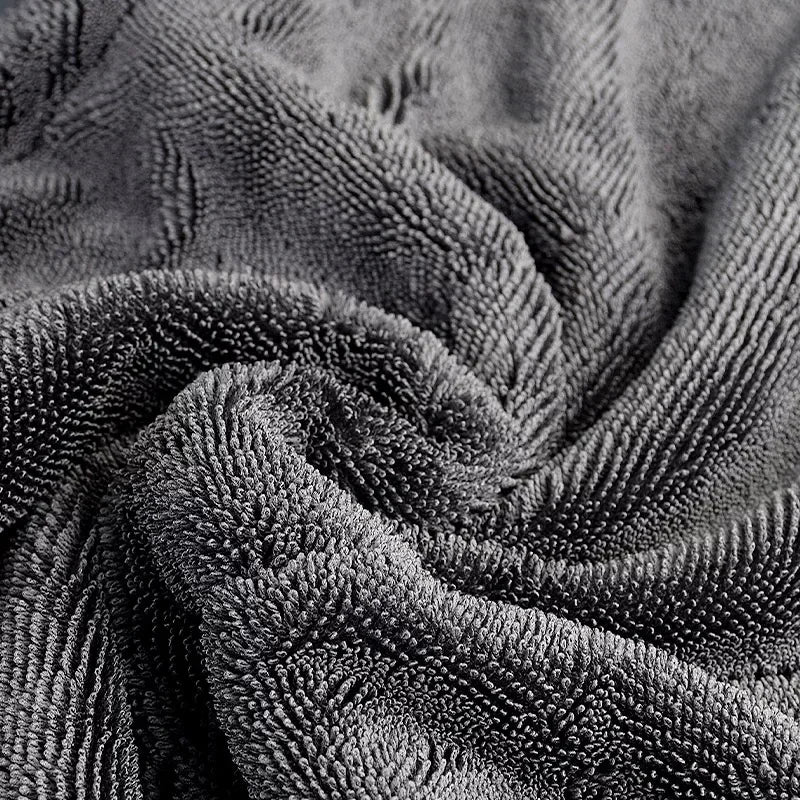 Serviettes en Microfibre Épaisse Double Face – Lavage Voiture, Cuisine & Maison | Super Absorbantes