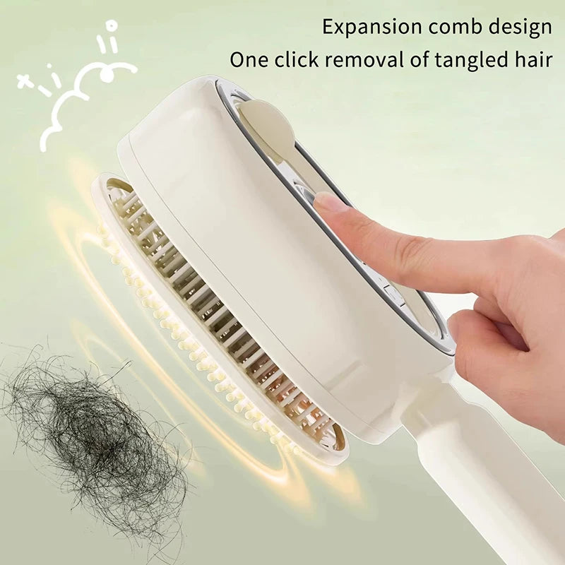 Hair Care Spray Massage Comb Vibration Scalp Massage Hairbrush Head Massager Hair Sprayer Atomizing Brush Hair Oil Applicator