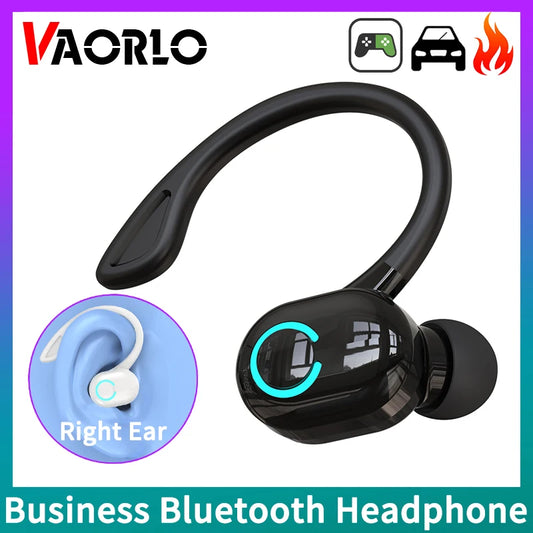Oreillette Bluetooth 5.2 Sans Fil VAORLO S10 – HiFi Bass, Réduction de Bruit, Micro HD, Waterproof