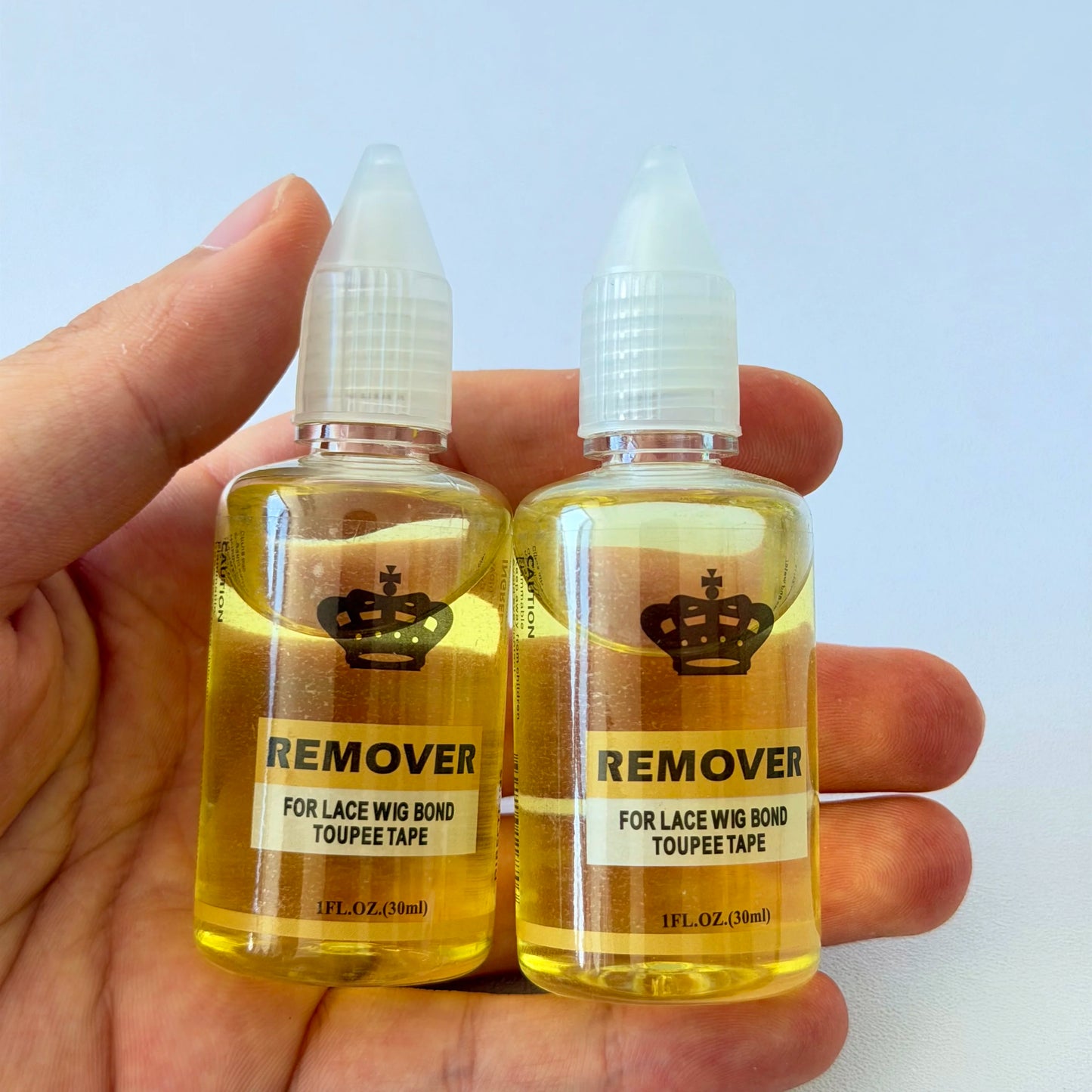 Dissolvant Colle et Ruban Perruque Lace – Flacon 30ml Facile à Utiliser | Port Quotidien