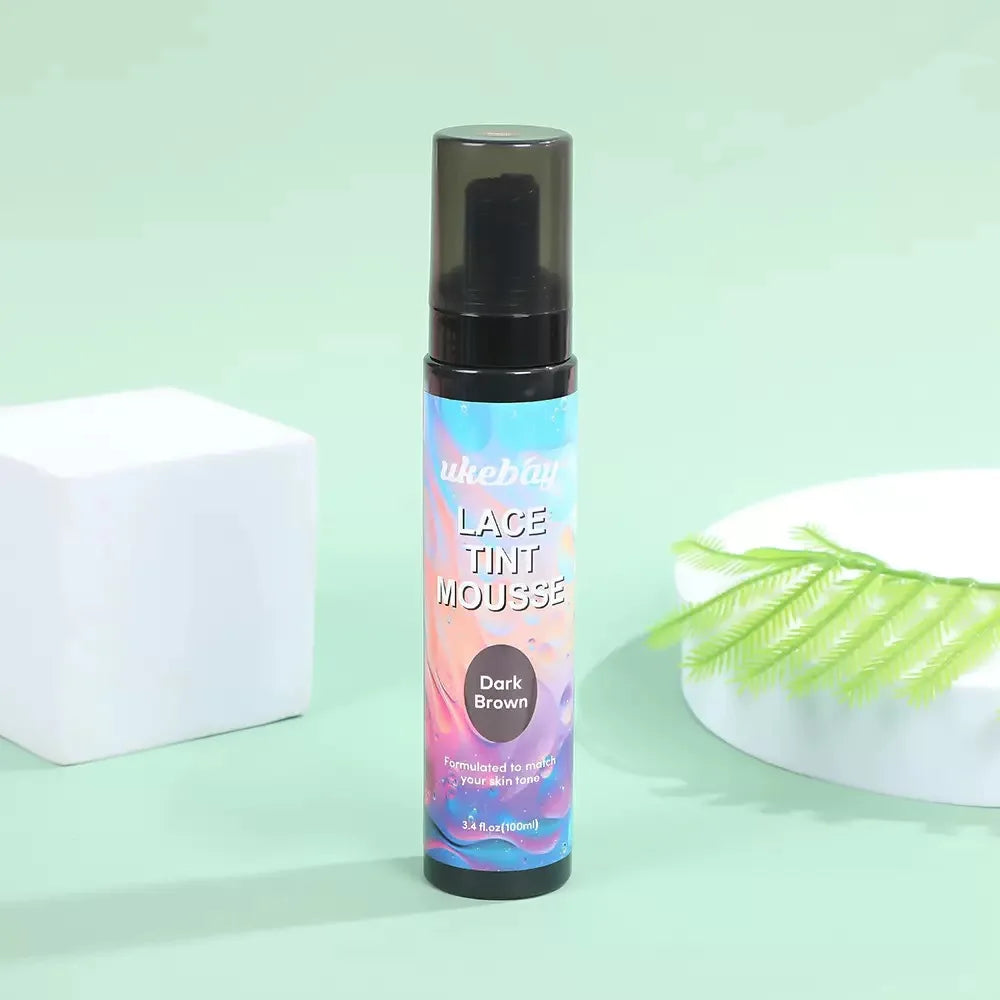 Spray Teintant Lace pour Perruques – Brun Foncé, Moyen, Clair | Mousse, Colle et Dissolvant
