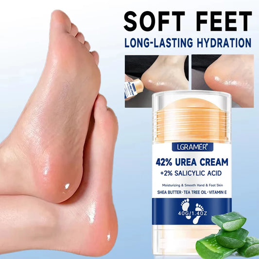 Crème Hydratante Intensive Pieds & Mains – Urée 42% + Acide Salicylique 2% | LGRAMER