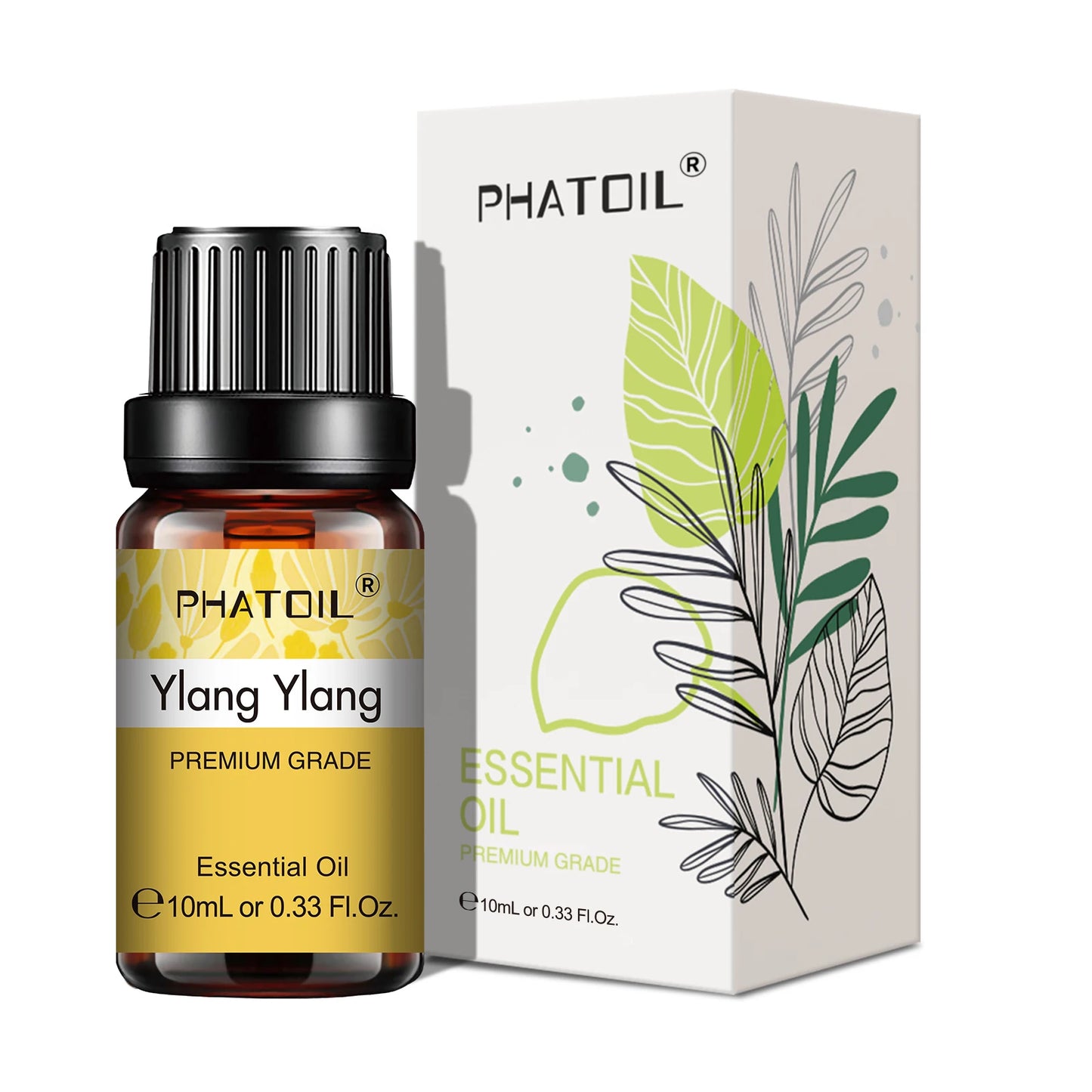 Huile essentielle pure 10ml – Aromathérapie, diffuseur, humidificateur (30 parfums au choix)