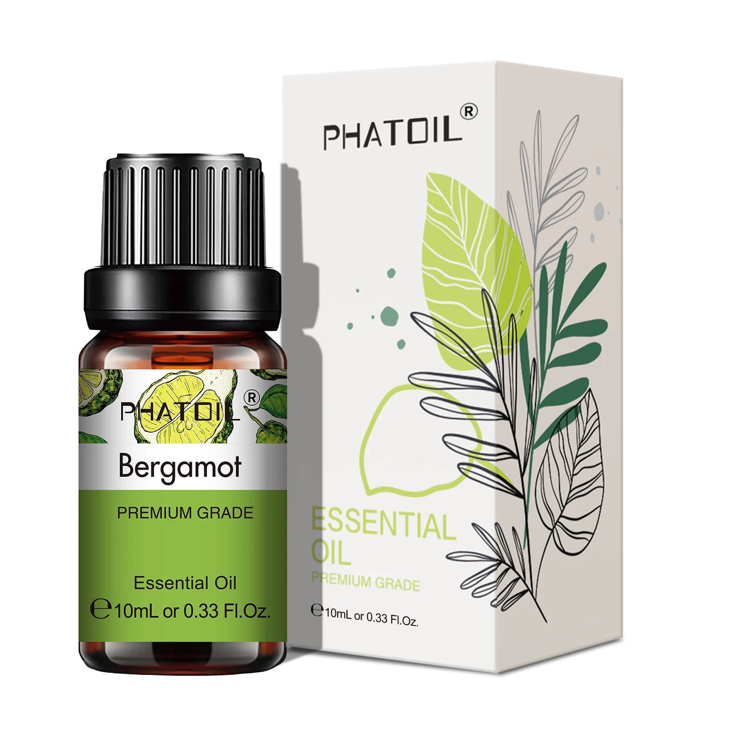 Huile essentielle pure 10ml – Aromathérapie, diffuseur, humidificateur (30 parfums au choix)