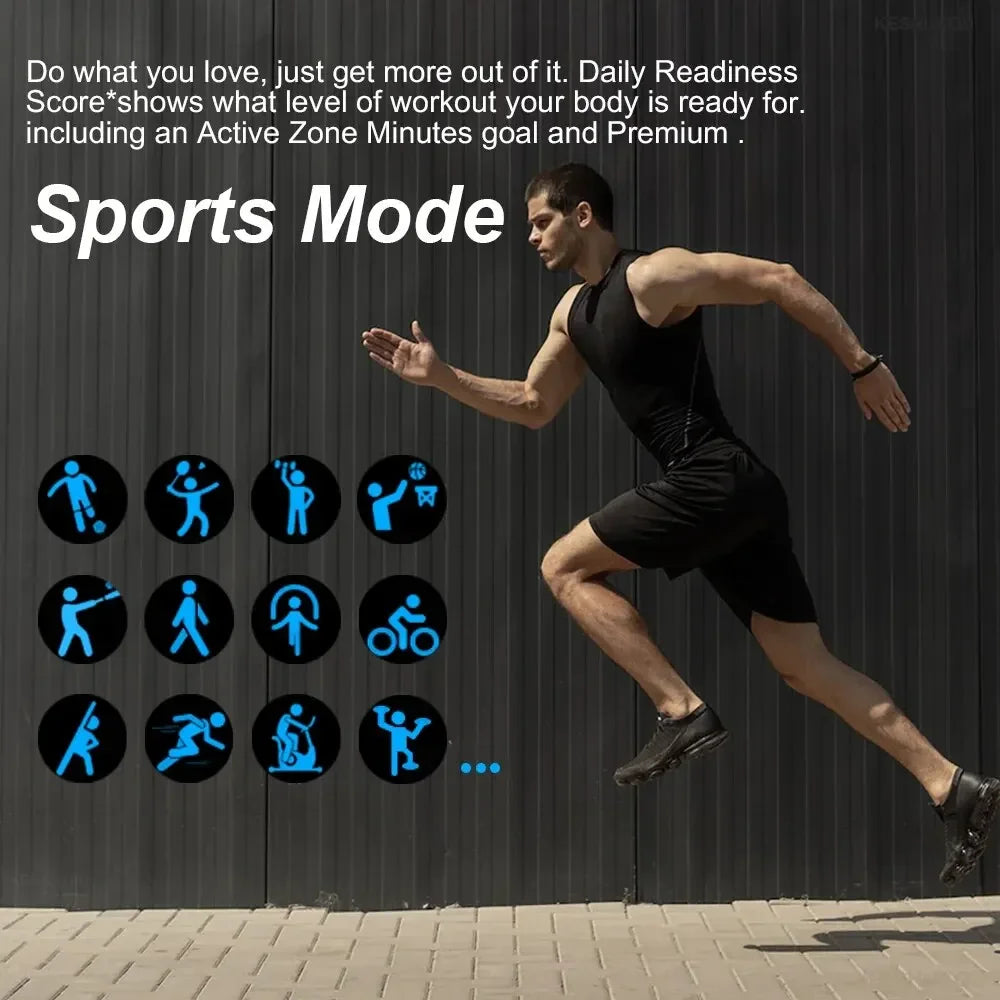 LAXASFIT H9 Pro Max – Montre Connectée Bluetooth | Appels, Fréquence Cardiaque, Oxymètre, Suivi Calories