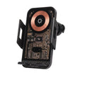 Support téléphone voiture avec chargeur sans fil 15W – Fixation grille d'aération, rotatif, compatible smartphones