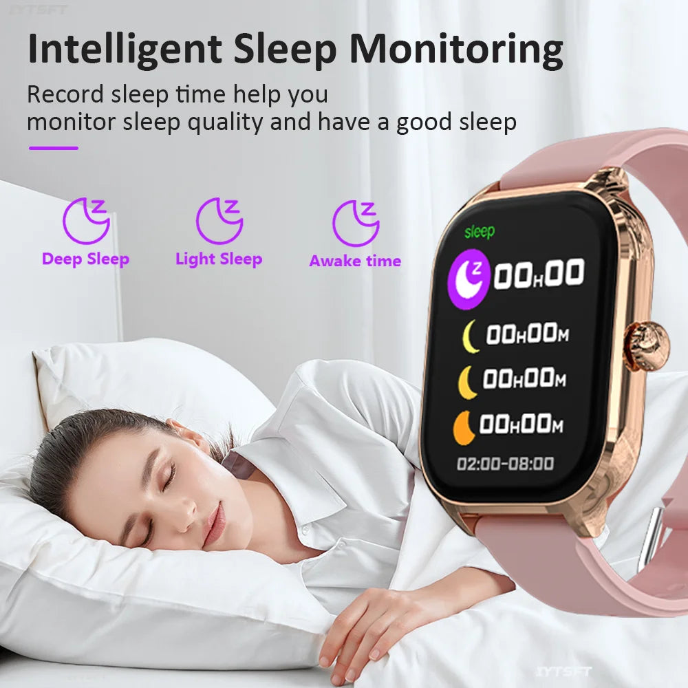 LAXASFIT H9 Pro Max – Montre Connectée Bluetooth | Appels, Fréquence Cardiaque, Oxymètre, Suivi Calories