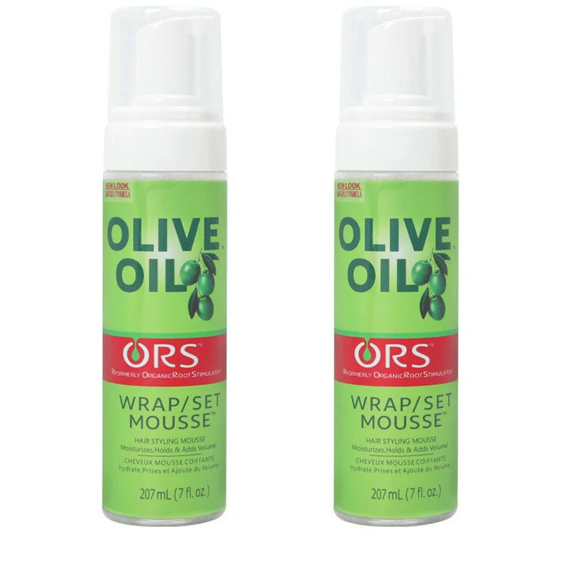 Mousse Coiffante Boucles – Tenue Forte à l'Huile d'Olive | Anti-Frisottis pour Perruques et Cheveux Naturels