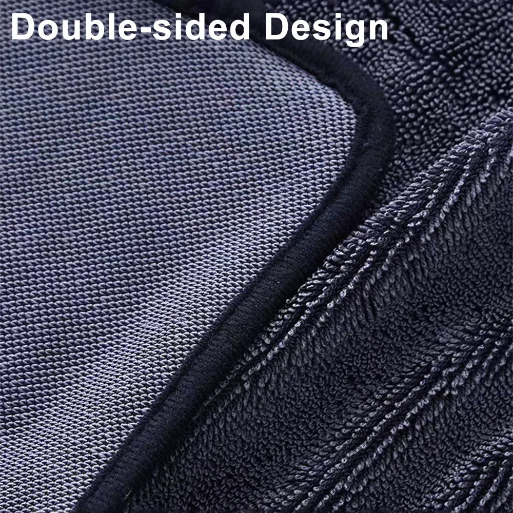 Serviettes en Microfibre Épaisse Double Face – Lavage Voiture, Cuisine & Maison | Super Absorbantes