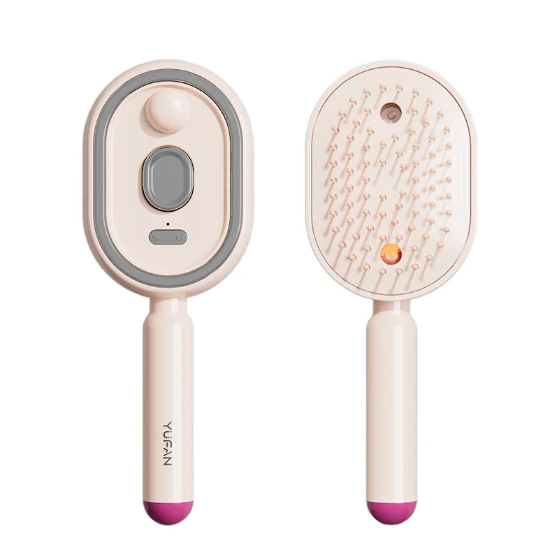 Hair Care Spray Massage Comb Vibration Scalp Massage Hairbrush Head Massager Hair Sprayer Atomizing Brush Hair Oil Applicator