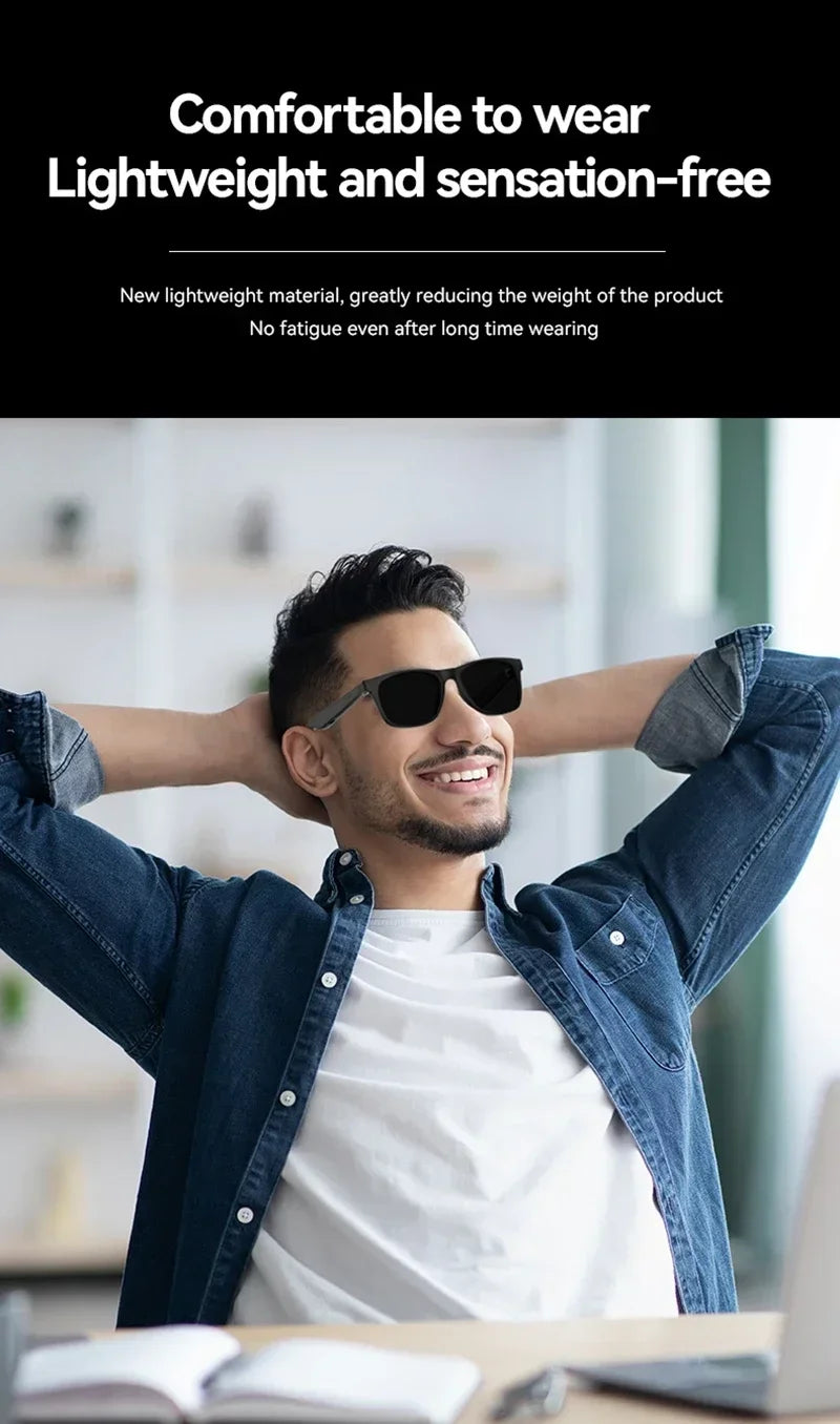 Lunettes Intelligentes Xiaomi MIJIA D11 – Bluetooth 5.4, IA, Caméra 8K, Appels & Musique Mains Libres