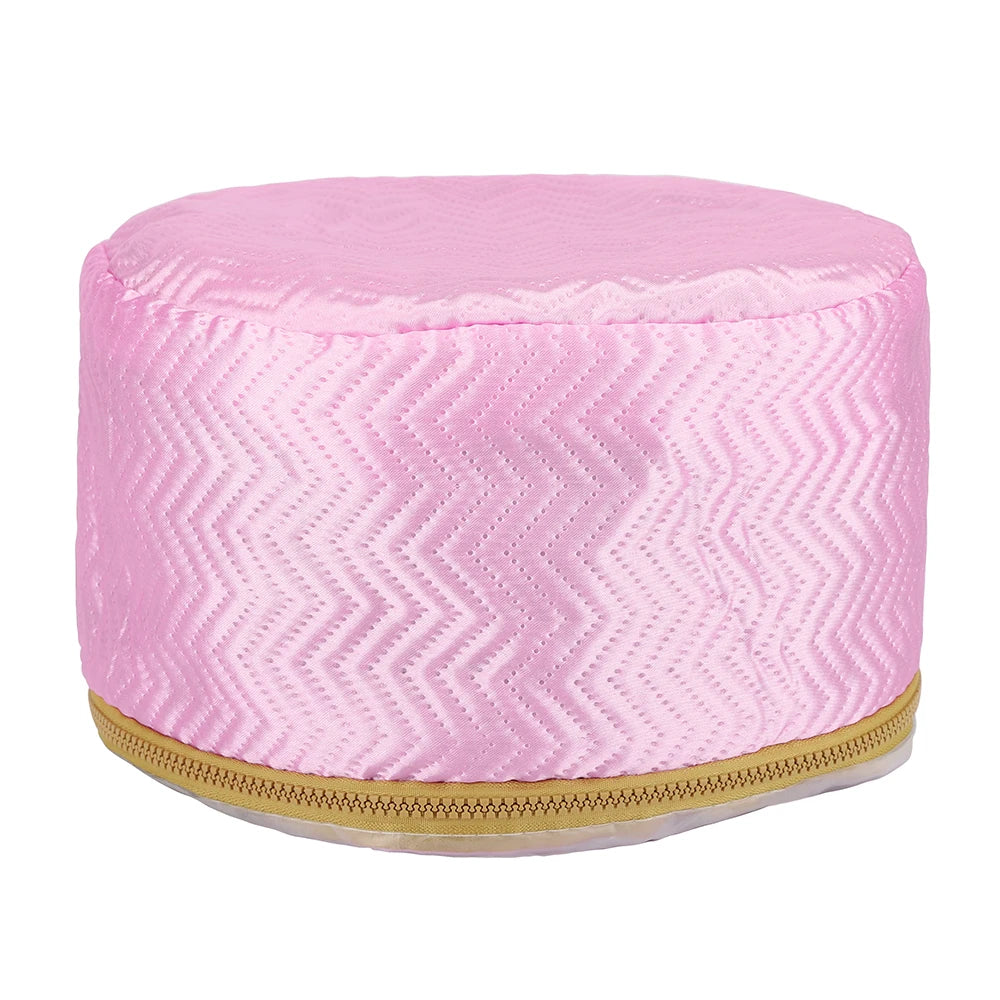 Bonnet Chauffant Traitant pour Cheveux – Vapeur Thermique, Soin Nourrissant, Spa Maison
